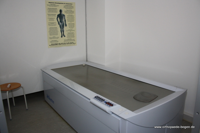 Wasserdruckmassagebett