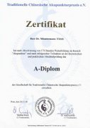 Akupunktur - A-Diplom